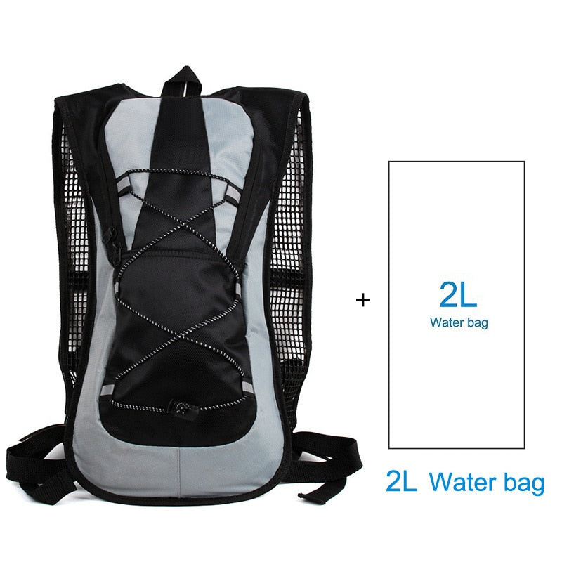 Bicycle Bag Waterproof Bike Backpack Nylon Cycling Hiking Camping Hydration Backpack