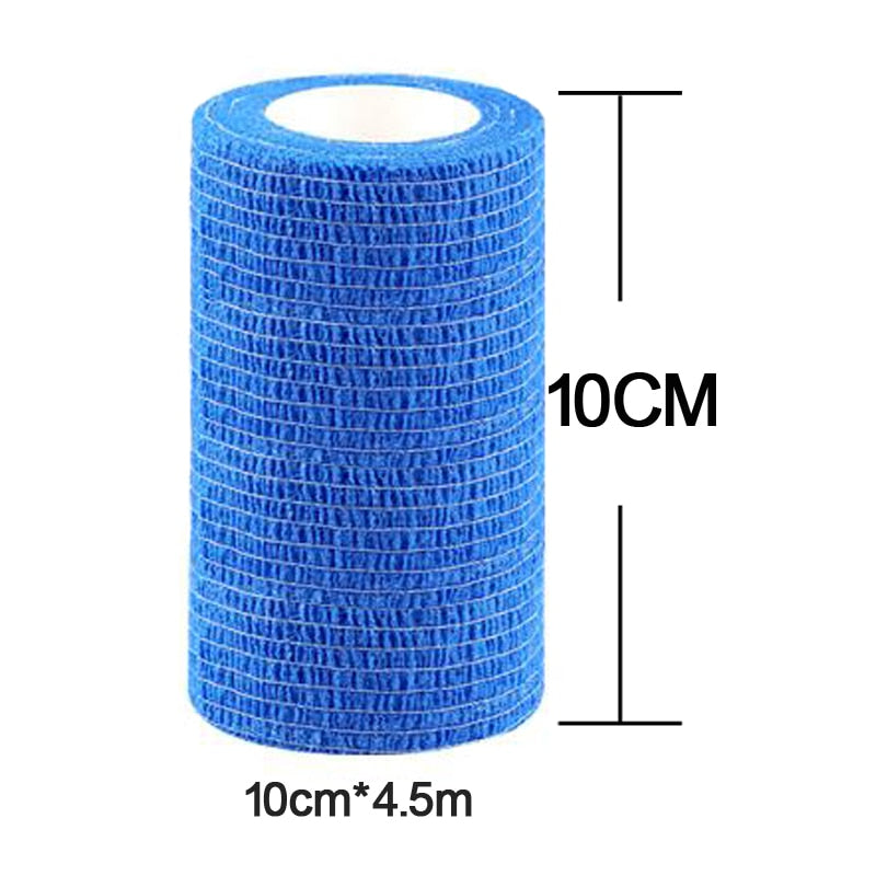 Waterproof Self-Adhesive Elastic Bandage Treatment Gauze Wrap Emergency Muscle Tape