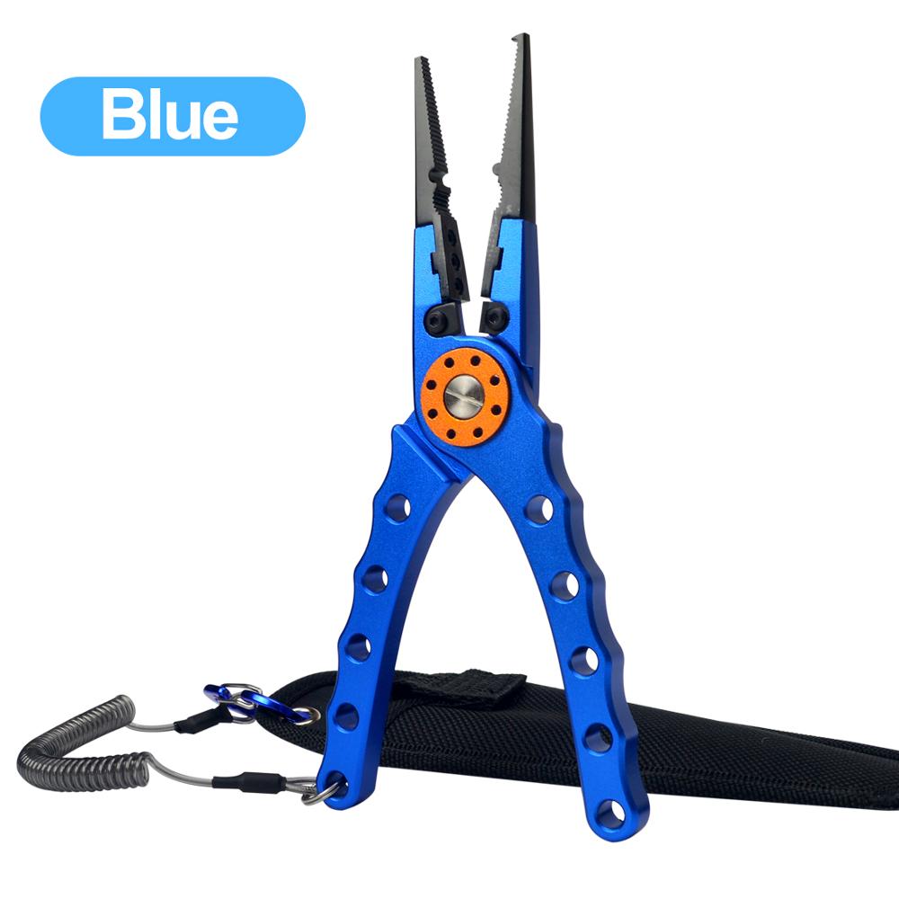 Fishing Pliers Tools Line Cutter Multifunctional Knot Aluminum Alloy Scissors Hook Remover