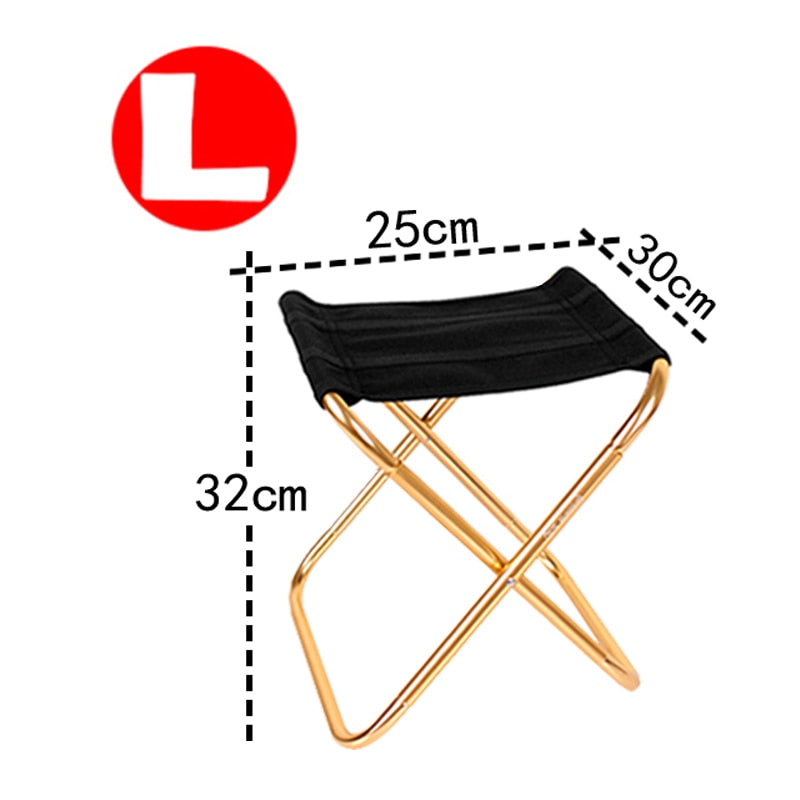 Detachable Portable Folding Chair Outdoor Camping Beach Fishing Ultralight Travel Hiking Picnic