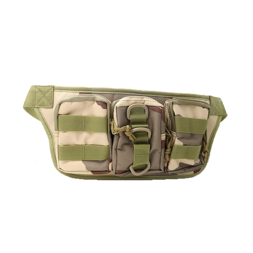 Molle Military Men Tactical Waist Bag Outdoor Sports Hiking Hunting Riding Army Pouch