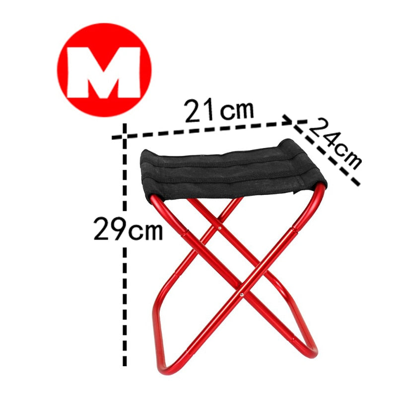 Detachable Portable Folding Chair Outdoor Camping Beach Fishing Ultralight Travel Hiking Picnic