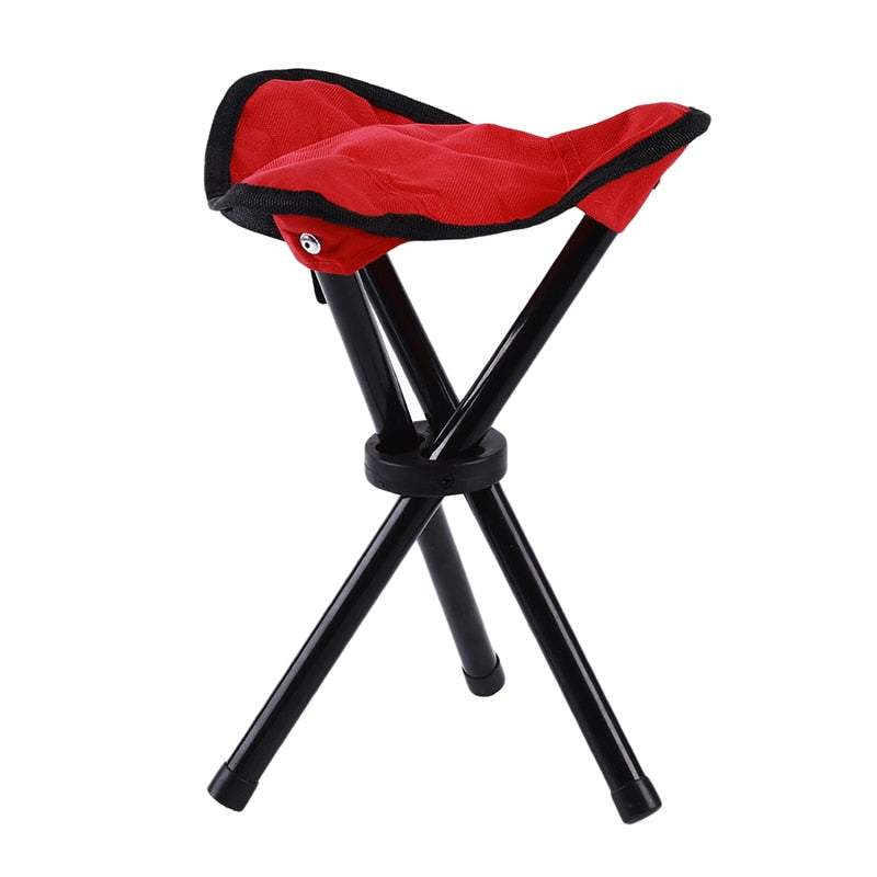 2023 Outdoor Portable Fishing Chairs Casting Folding Stool Triangle Fishing Foldable