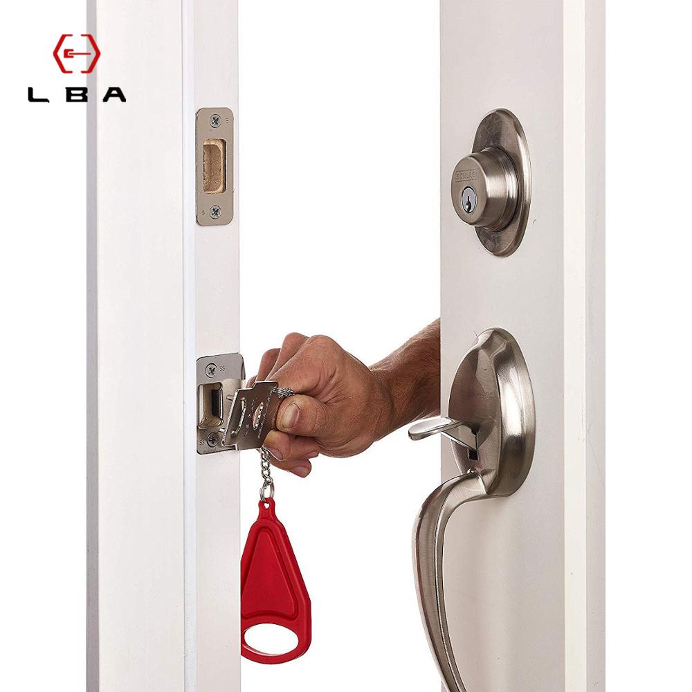 Door Lock Locks Self-Defense Door Stop Travel Travel Accommodation Door Stopper Door Lock