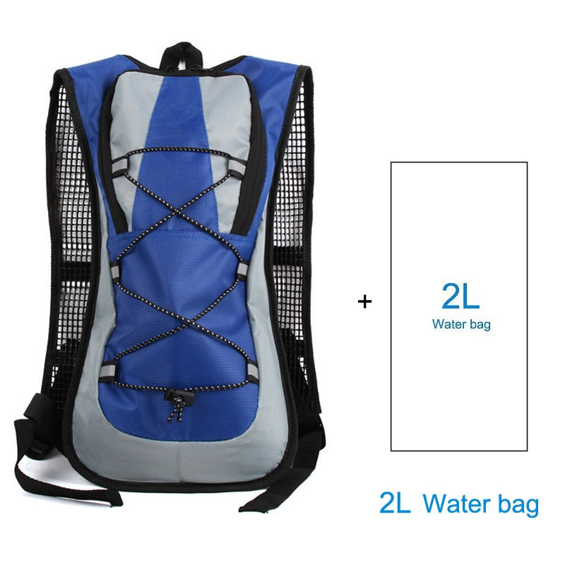 Bicycle Bag Waterproof Bike Backpack Nylon Cycling Hiking Camping Hydration Backpack