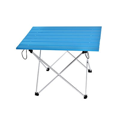 Aluminum Alloy Portable Table Outdoor Furniture Foldable Folding Camping Hiking Desk