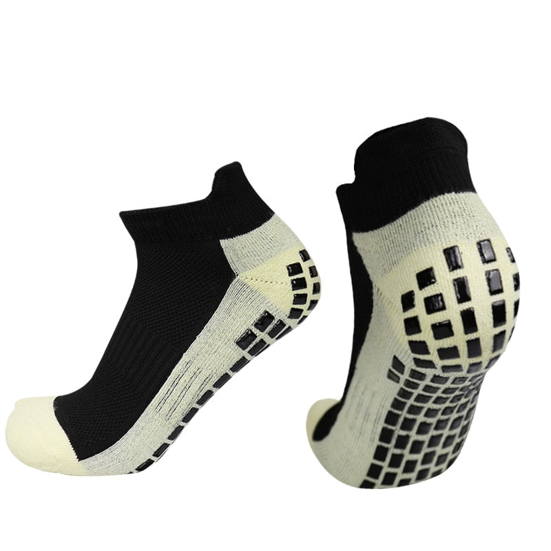 New Anti-slip Soccer Socks Men Women Outdoor Sport Grip Football Socks