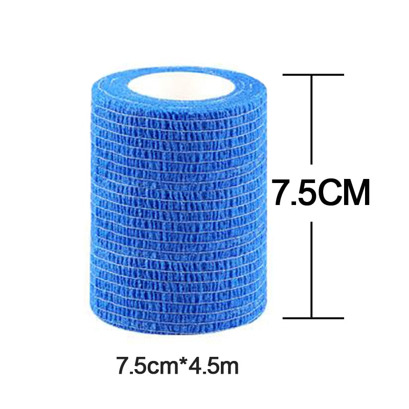 Waterproof Self-Adhesive Elastic Bandage Treatment Gauze Wrap Emergency Muscle Tape