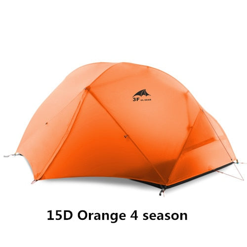 3F UL GEAR Floating Cloud 2 Camping Tent Outdoor Ultralight Silicon Coated Nylon