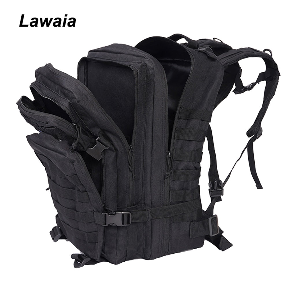 Lawaia Military Rucksacks Capacity Man Army Tactical Backpacks Outdoor Pack