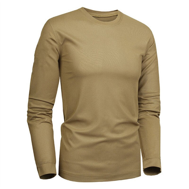 Quick-drying Camouflage Long-sleeved T-shirts Outdoor Breathable Military Tactical