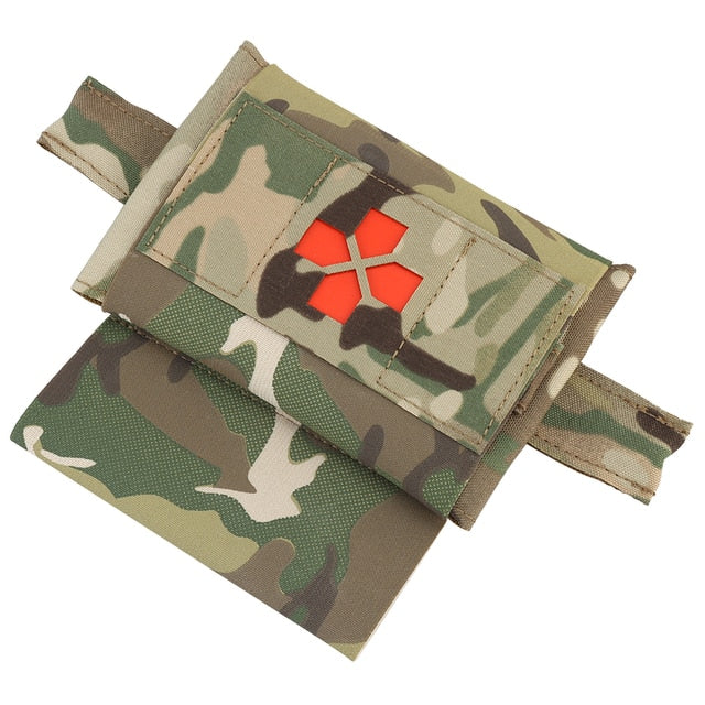 Military IFAK Medical Kit MOLLE Rapid Deployment First-aid Pouch Survival Outdoor Hunting