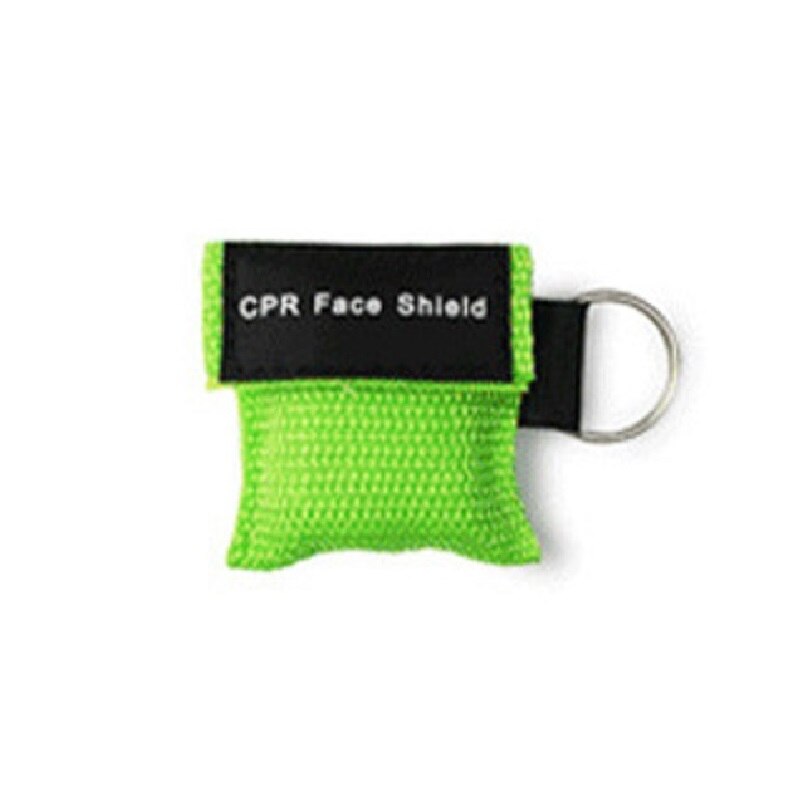 Outdoor Survival Disposable CPR Breathing Mask Counterpart First Aid Artificial Respiration