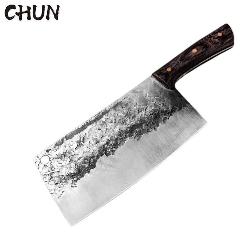 5CR15 Handmade Chopping Cleaver Butcher Knife High Carbon Steel Kitchen Chef Sets Forged