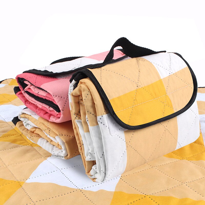 Pad Ultrasonic Picnic Mat Thickened Waterproof Beach Blanket Camping Tent Grassland Mat Outdoor