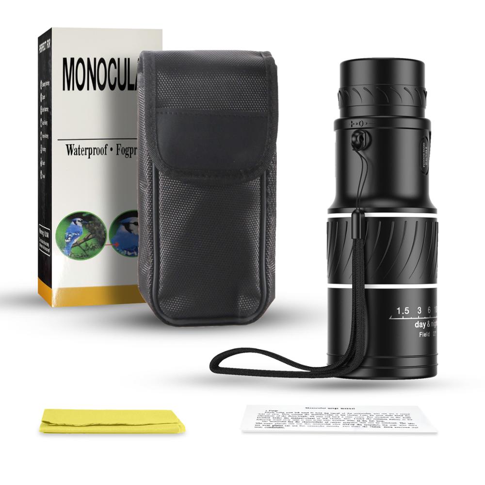 APEXEL HD Dual Focus Monocular With Night Vision High Power Waterproof Telescope