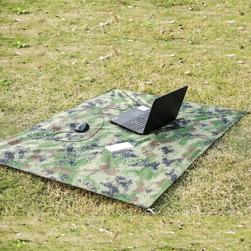 New Outdoor Pocket Picnic Camping Waterproof Moisture Mat Camouflage Beach Blanket Folding