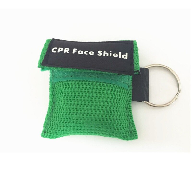 Outdoor Survival Disposable CPR Breathing Mask Counterpart First Aid Artificial Respiration