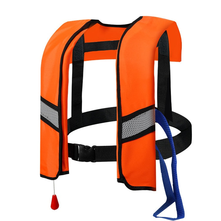 2023 Professional Life Jacket Swiming Fishing Life Vest Manual Inflatable Adult Swimwear