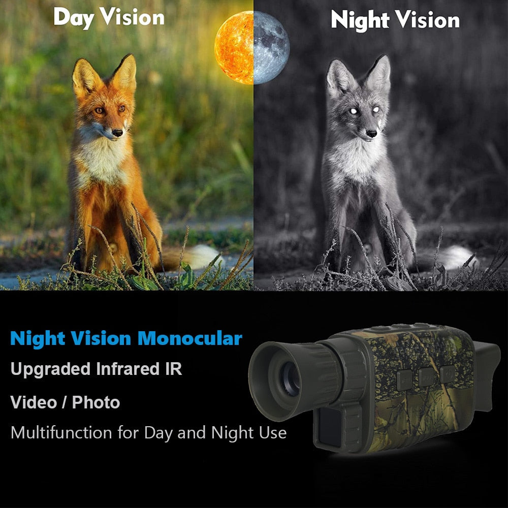 HD Infrared Night Vision Device Monocular Night Vision Camera Outdoor Digital Telescope