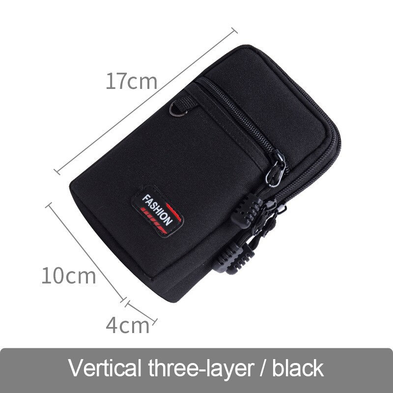 Nylon Tactical Bag Outdoor Molle Military Waist Fanny Pack Men Phone Pouch Camping Hunting