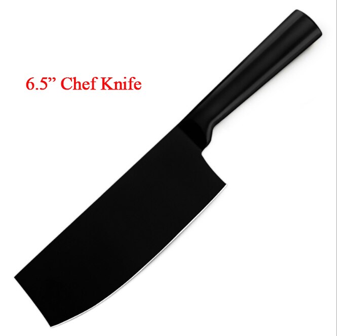 Kichen Knife Set of 4 - Stainless Steel Chef Santoku Utility Chopping Boning Cleaver Knives