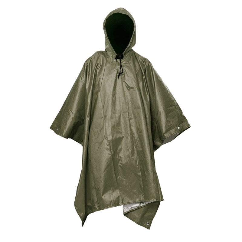 Multifunctional Raincoat Waterproof Poncho Backpack Hiking Motorcycle Outdoor 3 in 1