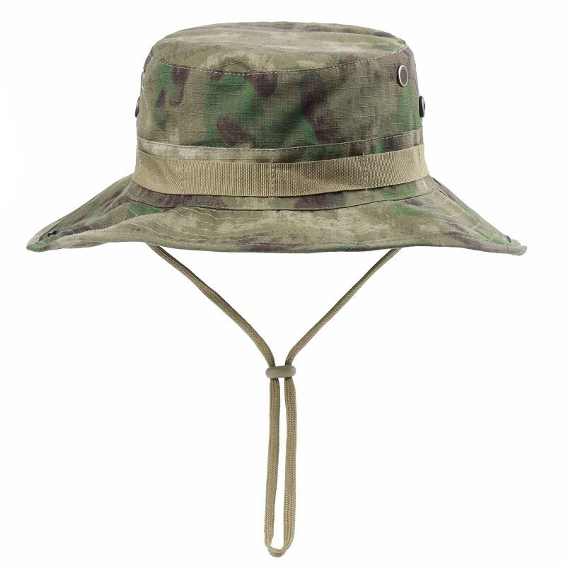 Waterproof Bucket Hat Summer Men Women Boonie Hat Outdoor UV Protection Wide Brim