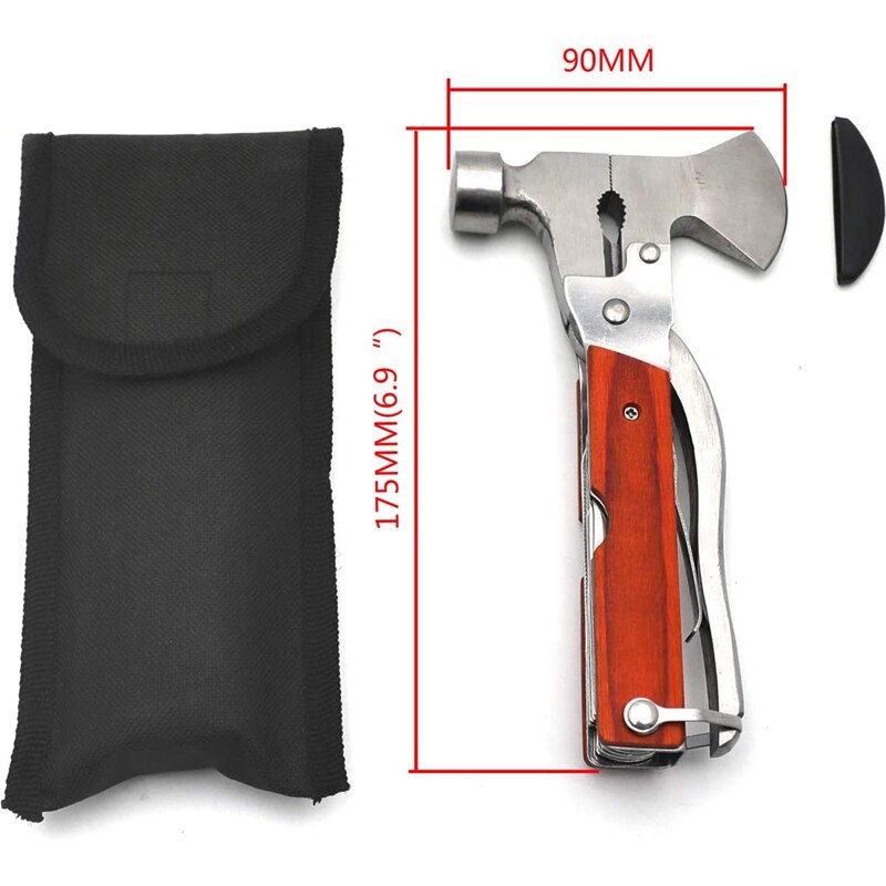 Outdoor Camping Multitools Multifunction Axe Safety Hammer Car Emergency Survival Tools