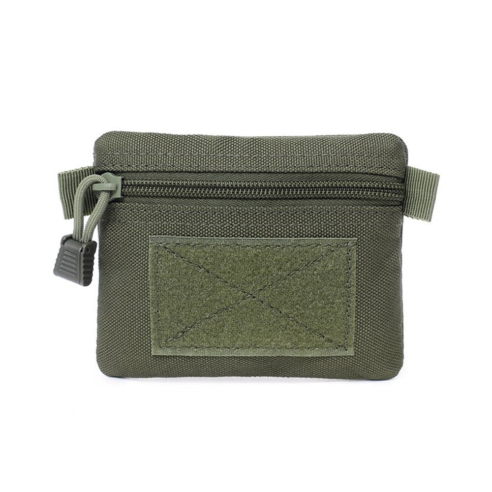 1000D Tactical EDC Pouch Wallet Bag Portable Key Coin Purse Waist Fanny Pack Earphone