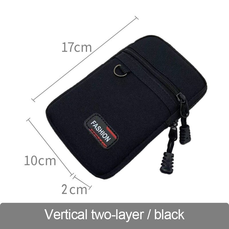 Nylon Tactical Bag Outdoor Molle Military Waist Fanny Pack Men Phone Pouch Camping Hunting