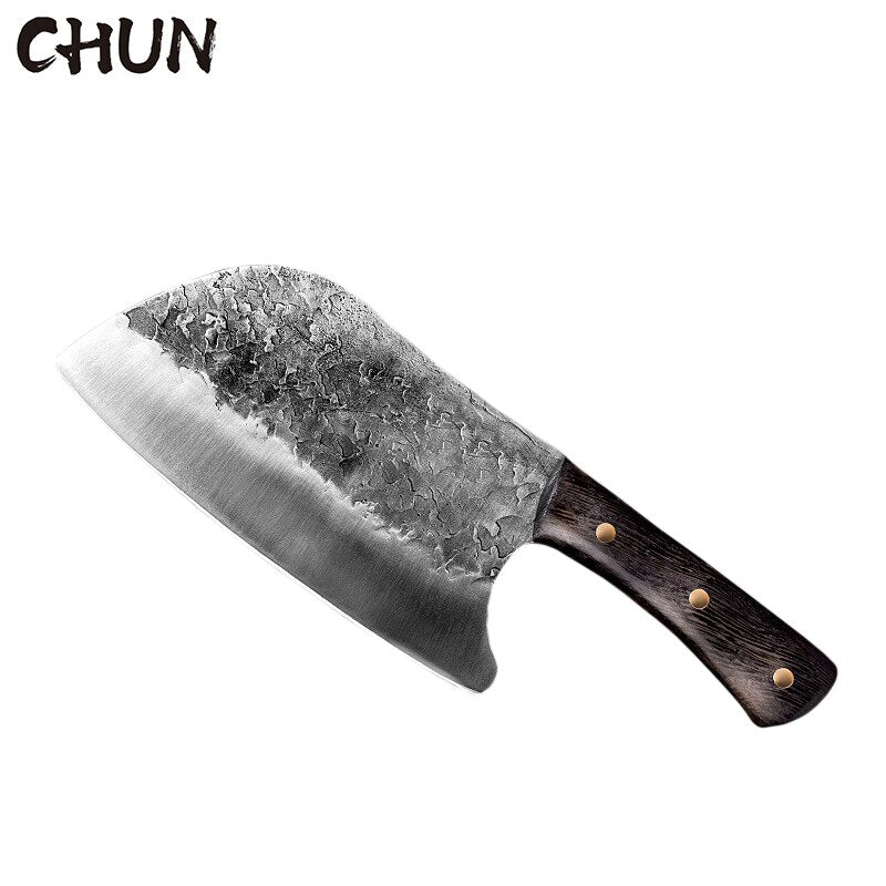 5CR15 Handmade Chopping Cleaver Butcher Knife High Carbon Steel Kitchen Chef Sets Forged