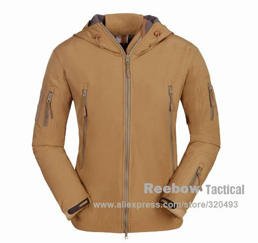 V4.0 Waterproof Soft Shell Tactical Jackets Outdoor Hunting Sports Army SWAT Military Training