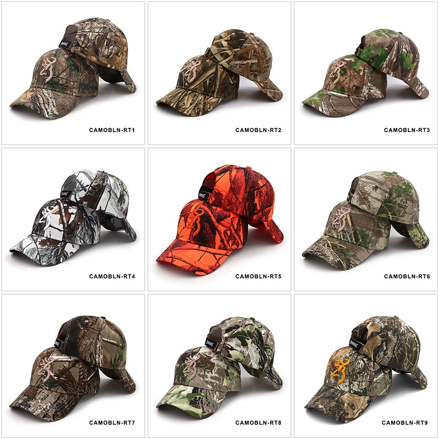 KOEP New Camo Baseball Cap Fishing Men Outdoor Hunting Camouflage Jungle Hat Airsoft Tactical