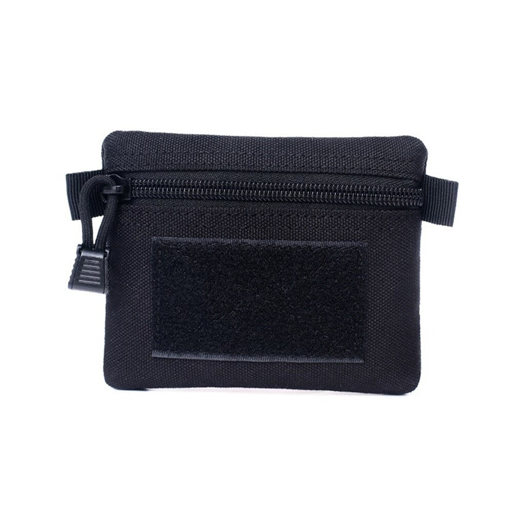 1000D Tactical EDC Pouch Wallet Bag Portable Key Coin Purse Waist Fanny Pack Earphone