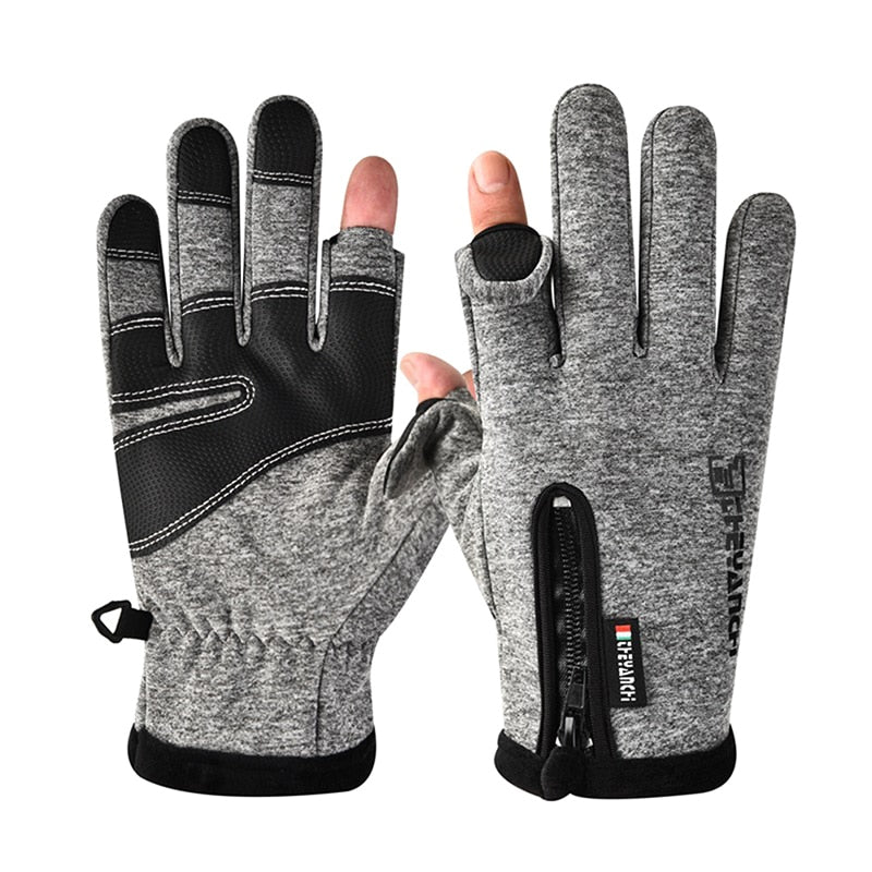 Outdoor Winter Gloves Waterproof Moto Thermal Fleece Lined Resistant Touch Screen Non-slip