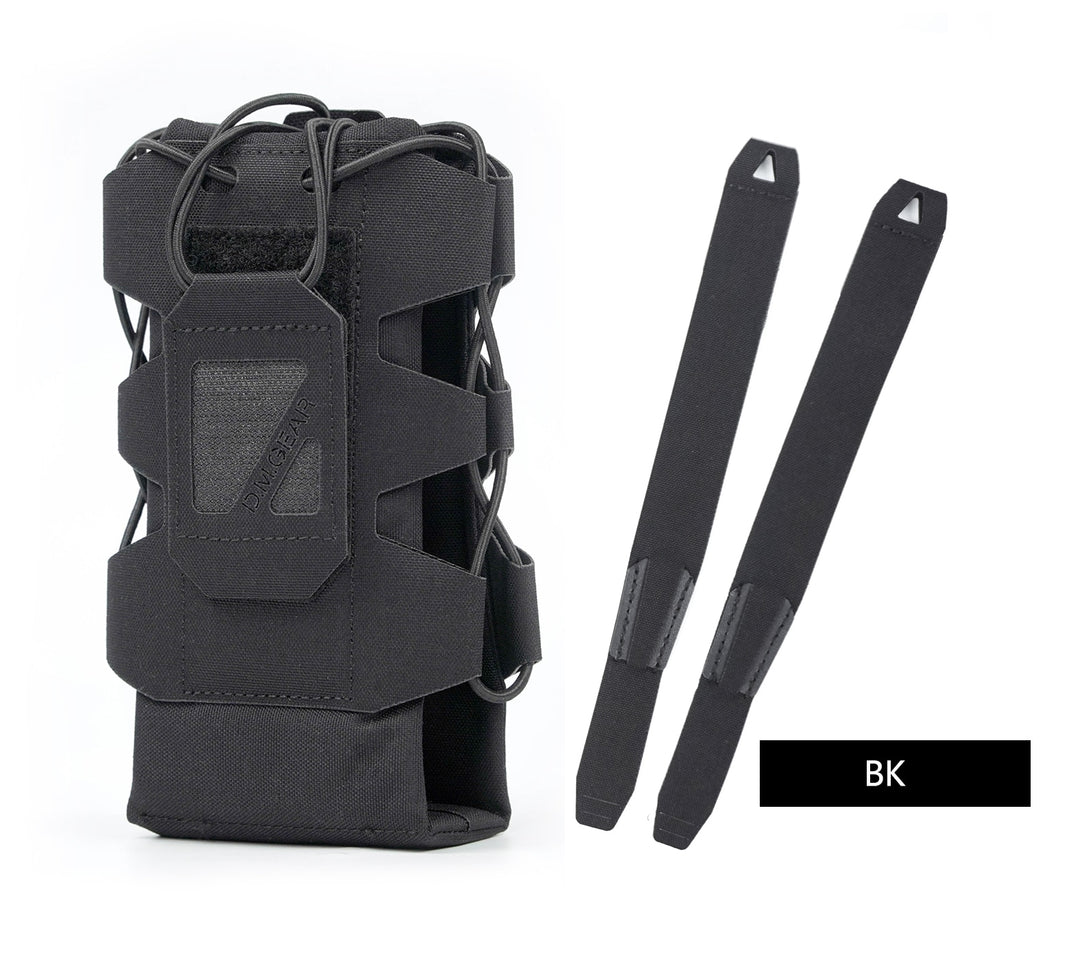 DMGear Tactical Molle Radio Pouch Water Bag Walkie Talkie Military Holder Pocket Interphone