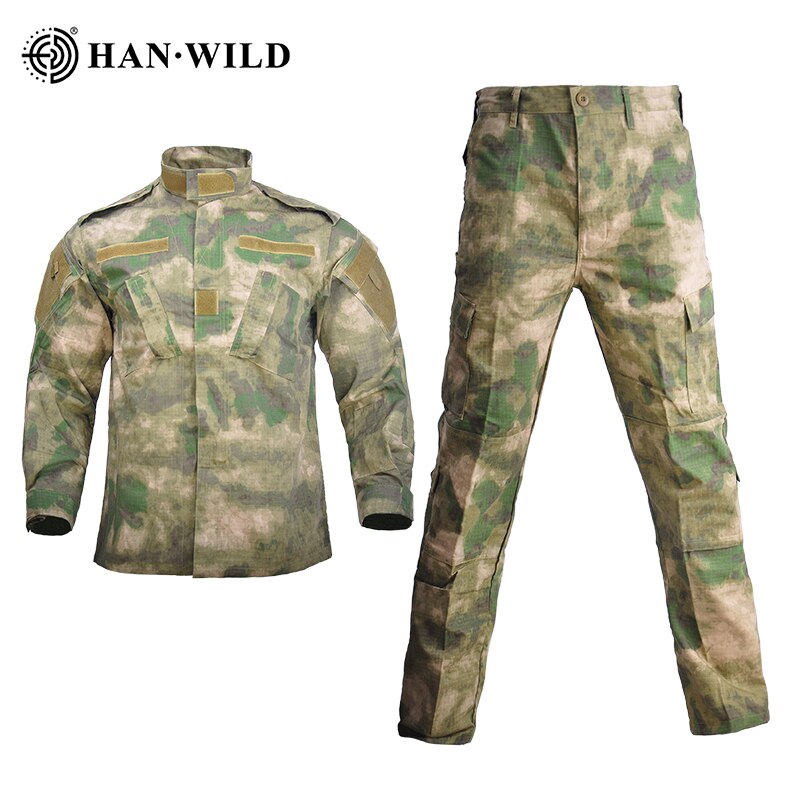 Military Uniform Tactical Airsoft Paintball Hunting Suit Men Clothing Outfit Combat Camouflage