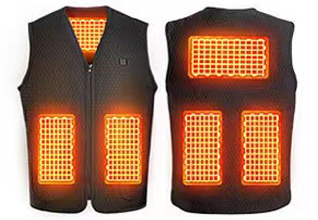 2022 USB Electric Jackets Heated Vest Winter Smart Heating Men Women Thermal