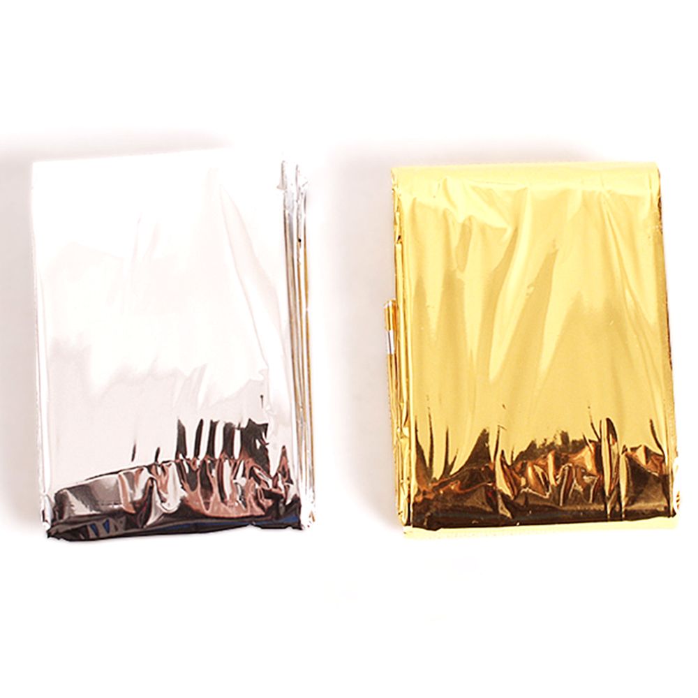 Blanket Outdoor Survival First Aid Rescue Kit Waterproof Foil Thermal Blanket for Camping Hiking