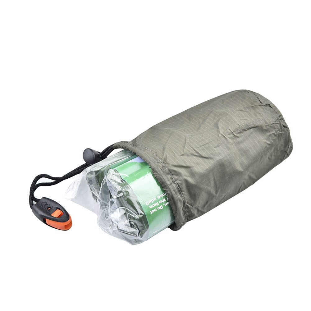 Outdoor Thermal Waterproof Sleeping Storage Bags 11x6cm Aluminum Film Accessories