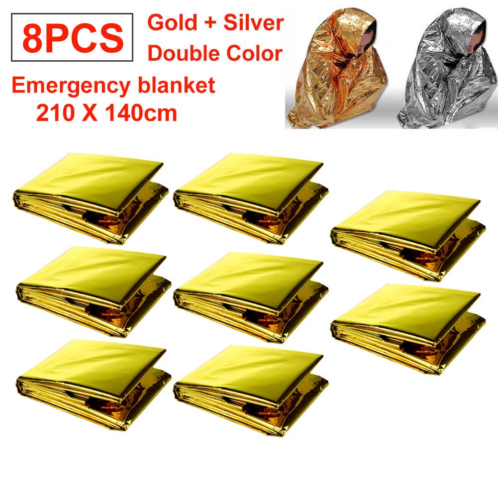 Outdoor Low Temperature Rescue First Aid Kit Insulation Blanket Sleeping Bag Campsite Keeping