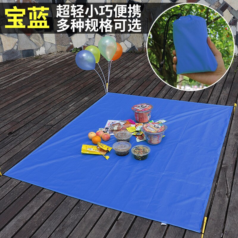 Multifunctional Waterproof Beach Blanket Folding Camping Mat Portable Outdoor Camping Picnic