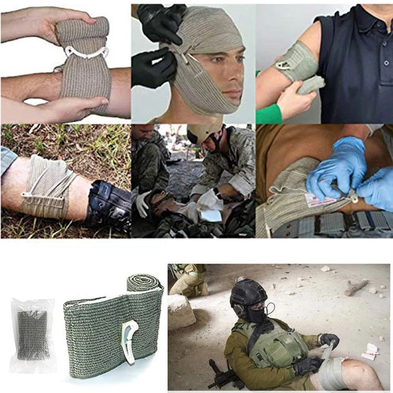 Tactical Survival First Aid Kit Molle Outdoor Gear Emergency Kits Trauma Bag Camping