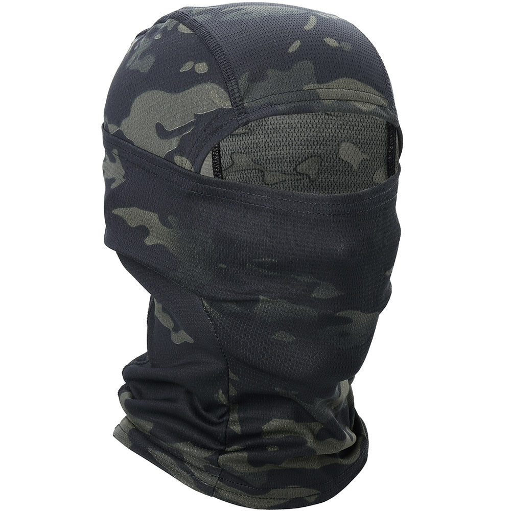 Camouflage Balaclava Full Face Scarf Mask Hiking Cycling Hunting Army Bike Military Head Cover