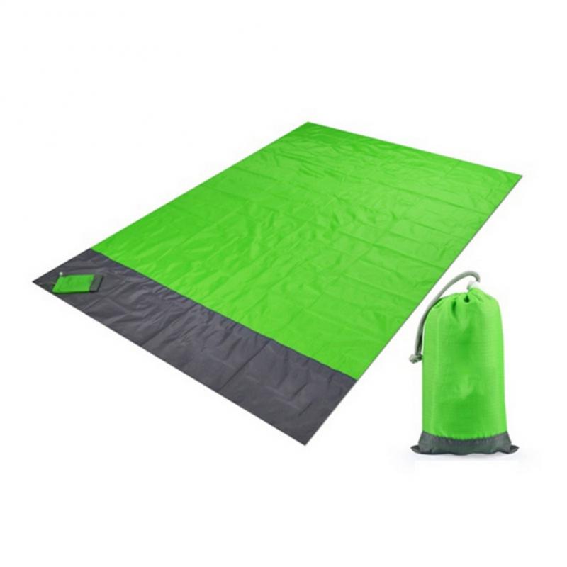 Waterproof Pocket Beach Blanket Folding Camping Mat Mattress Portable Lightweight Pads