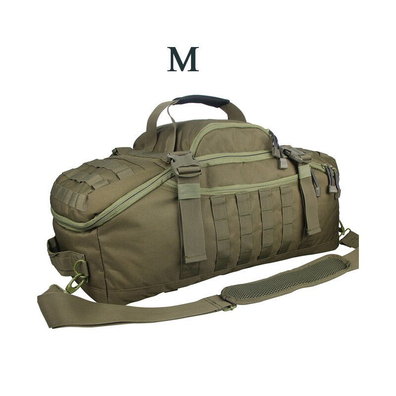 LQARMY Camping Backpacks Men Military Tactical Molle Army Hiking Travel Sports Gym Duffel Bag