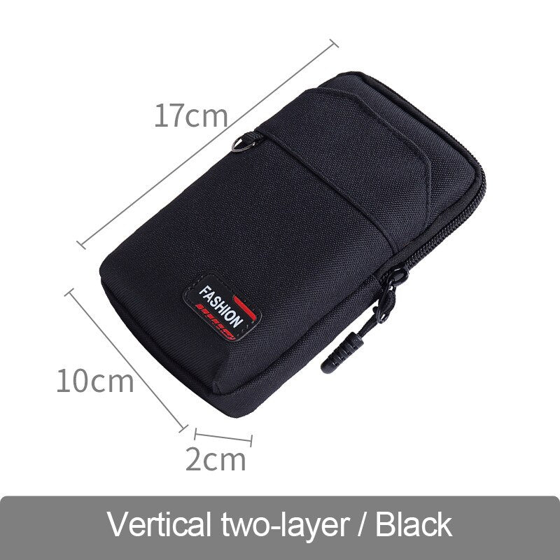 Nylon Tactical Bag Outdoor Molle Military Waist Fanny Pack Men Phone Pouch Camping Hunting