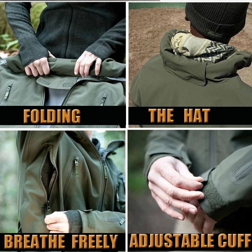 Camo Army Jackets Men Military Clothing Camping Airsoft Tactical Pants Combat Suits