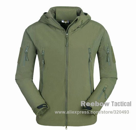 V4.0 Waterproof Soft Shell Tactical Jackets Outdoor Hunting Sports Army SWAT Military Training